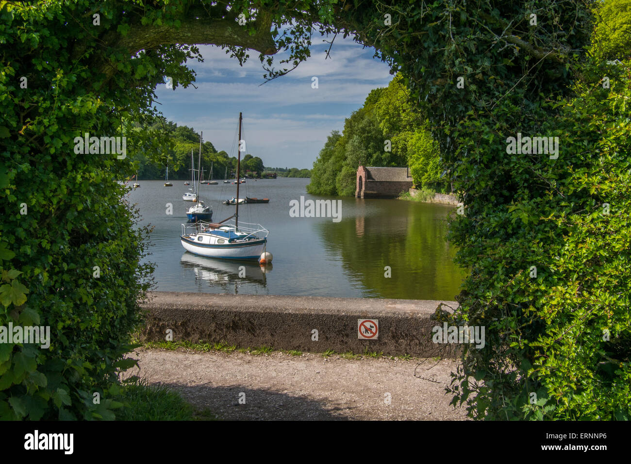 Rudyard Lake in der Nähe von Lauch, Staffordshire, England. Stockfoto