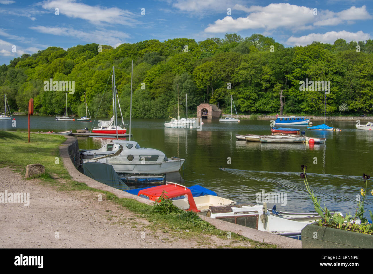 Rudyard Lake in der Nähe von Lauch, Staffordshire, England. Stockfoto