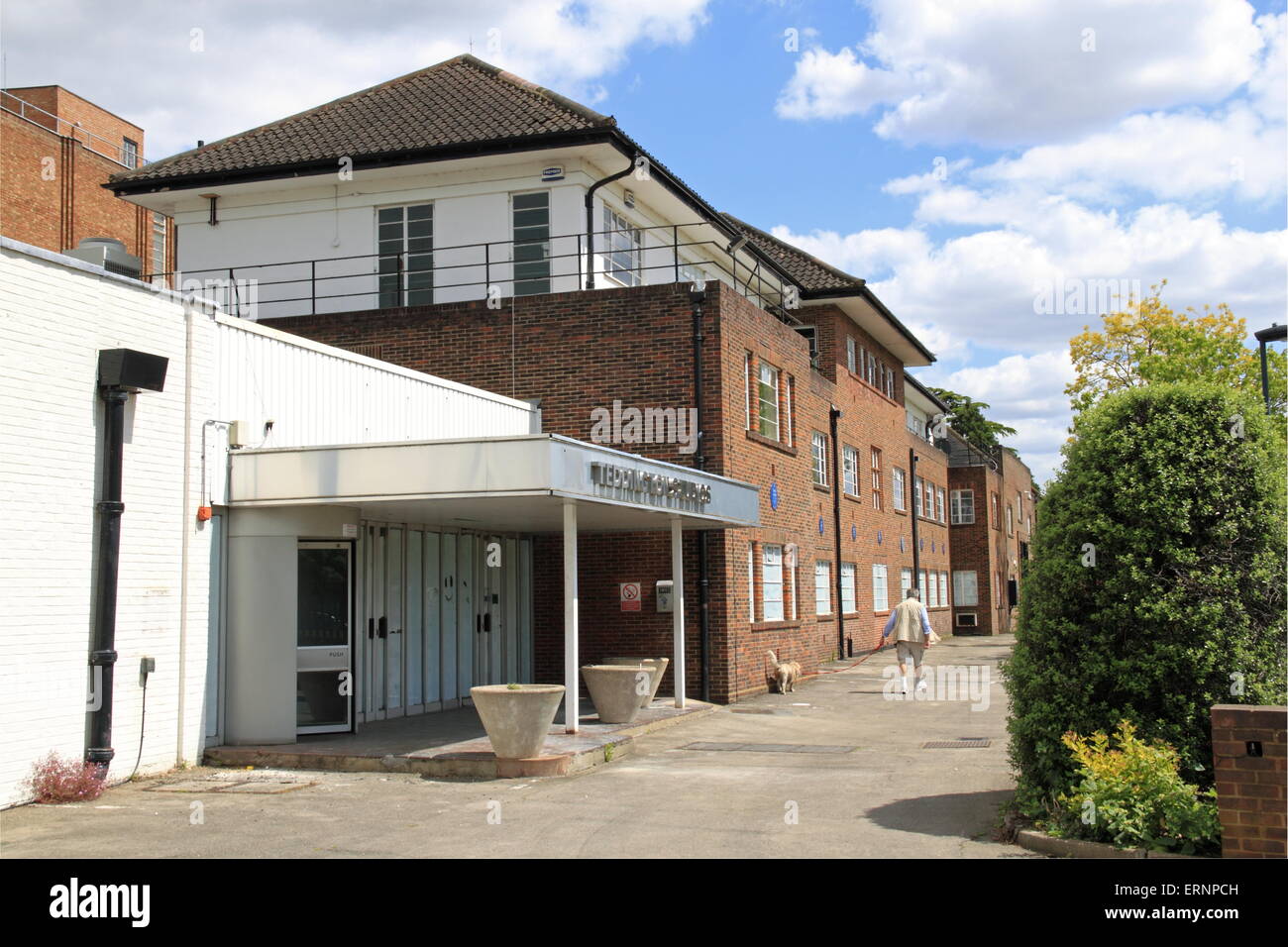 Teddington Studios. Sommer 2016 Sanierung weichen abgerissen. England, Großbritannien, Vereinigtes Königreich, UK, Europa Stockfoto