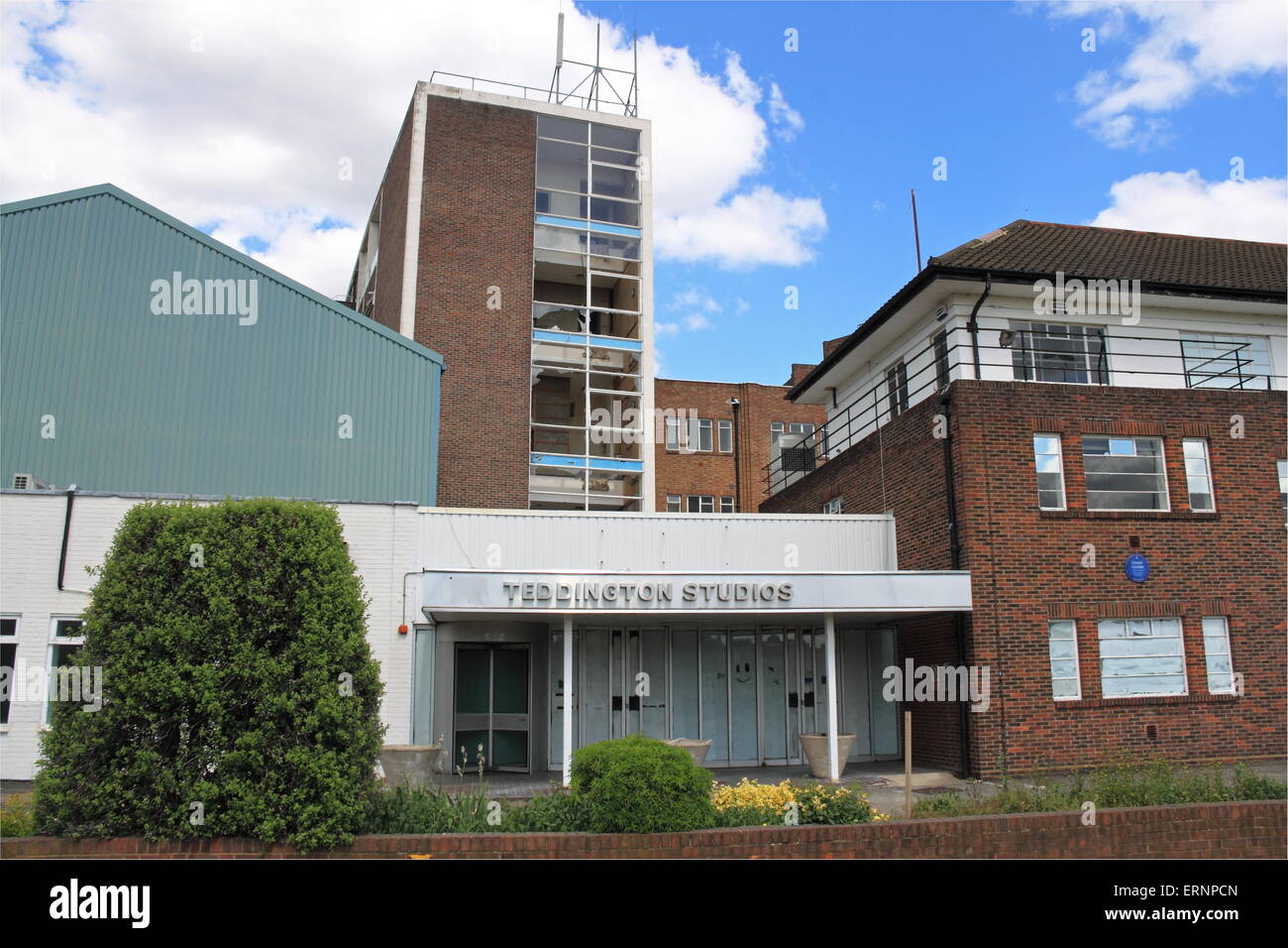 Teddington Studios. Sommer 2016 Sanierung weichen abgerissen. England, Großbritannien, Vereinigtes Königreich, UK, Europa Stockfoto