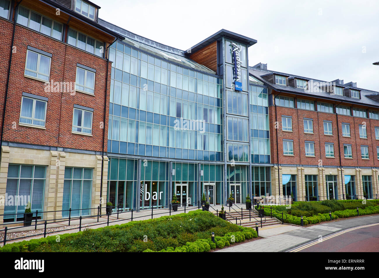 Radisson Blu Hotel, Framwelgate Waterside Durham UK Stockfoto