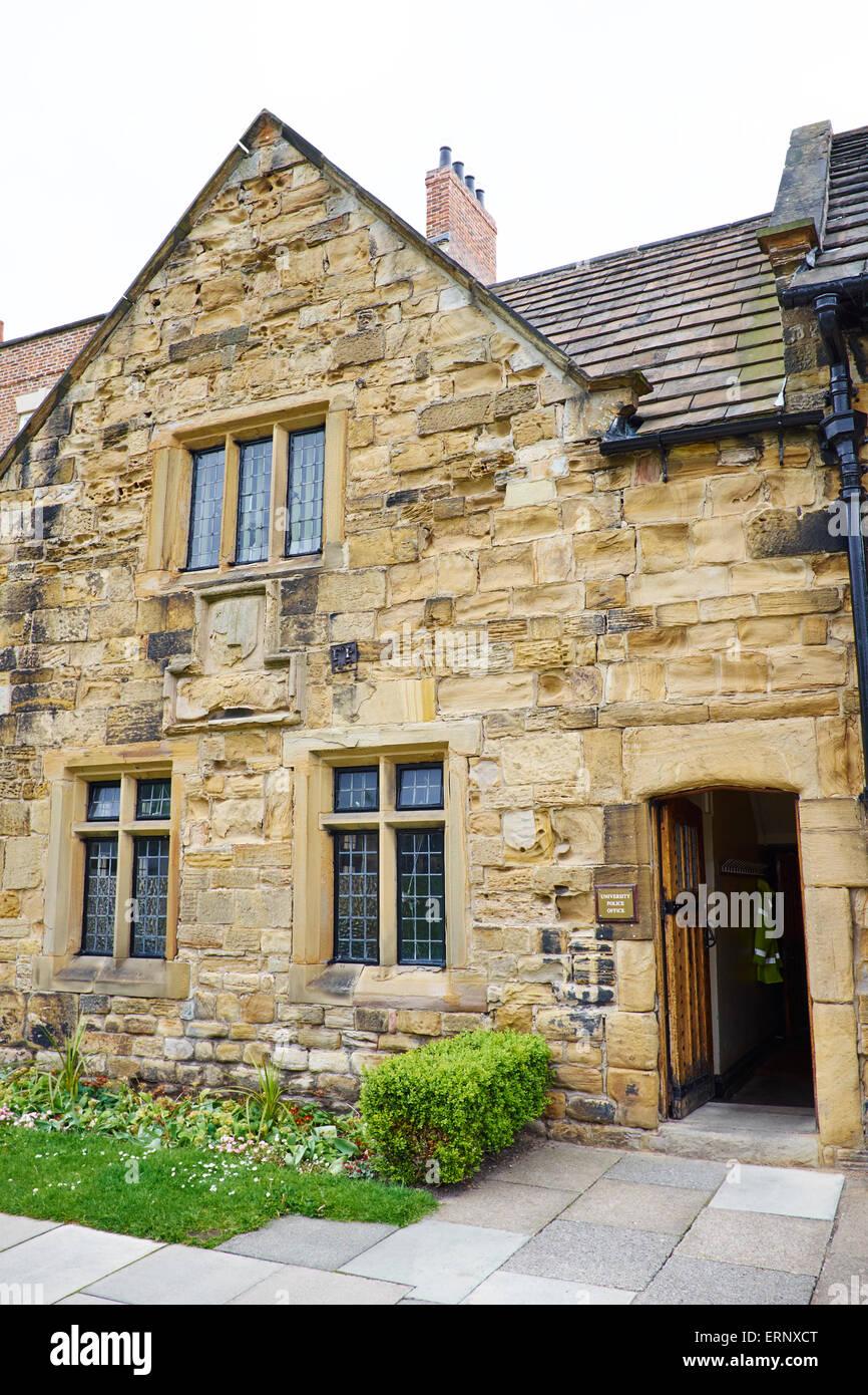 Universität Polizei Büro Bestandteil der Pemberton Gebäude jetzt als Revision Zimmer Palast grüne Durham UK Stockfoto