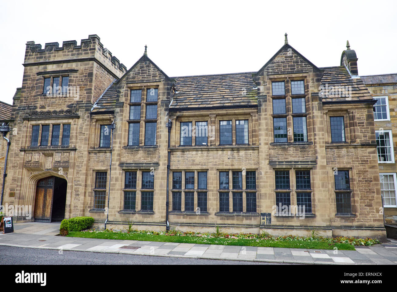 Pemberton Gebäude Palace grün Durham UK Stockfoto