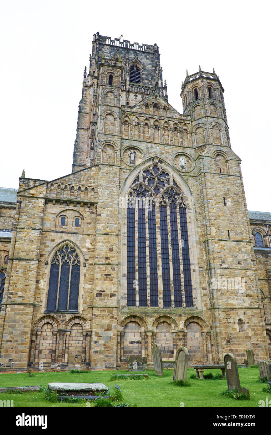 Durham Kathedrale Palast grüne Durham UK Stockfoto