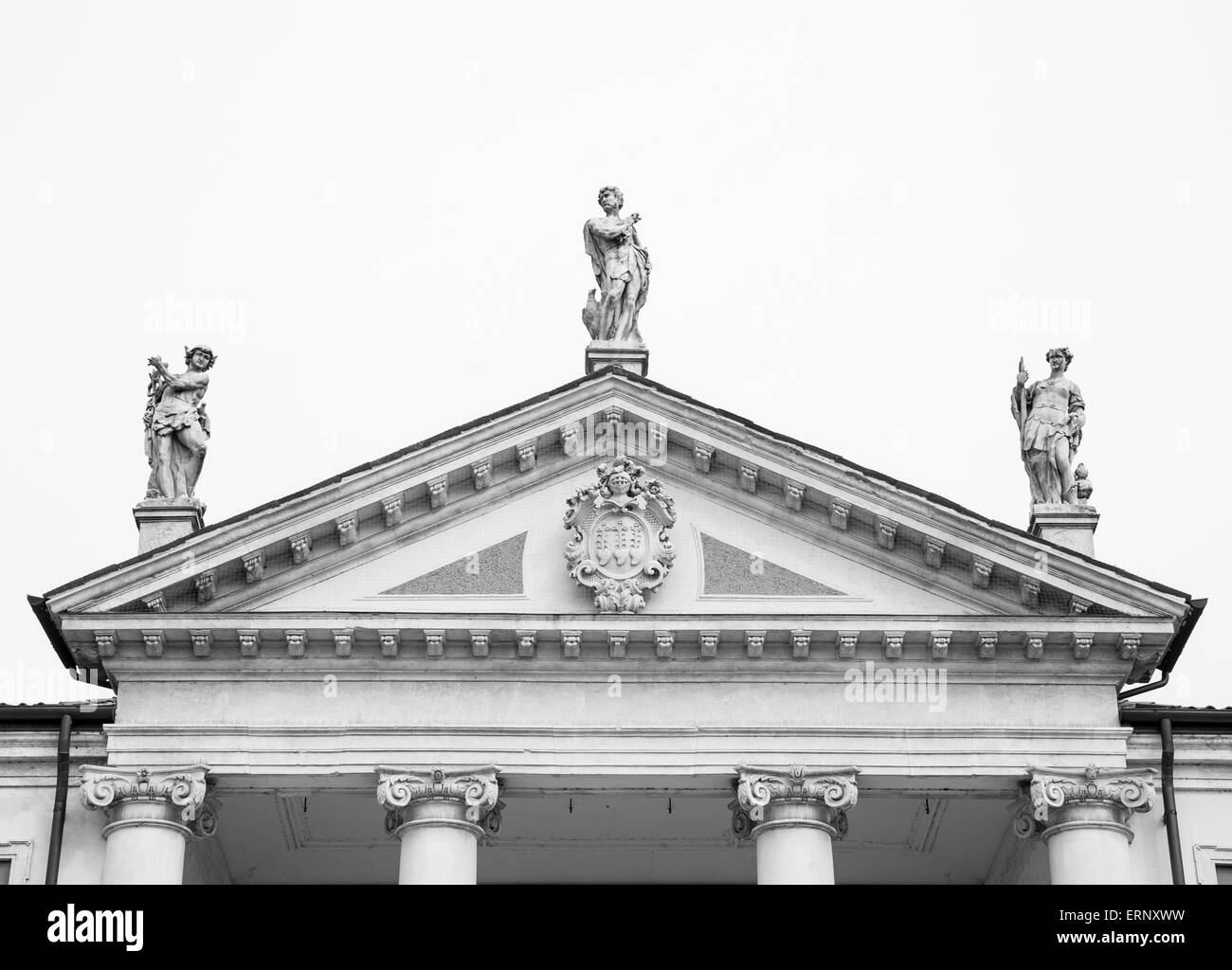 Montecchio Maggiore(Vicenza, Veneto, Italy) - Villa Cordellina Lombardi, gebaut im 18. Jahrhundert Stockfoto