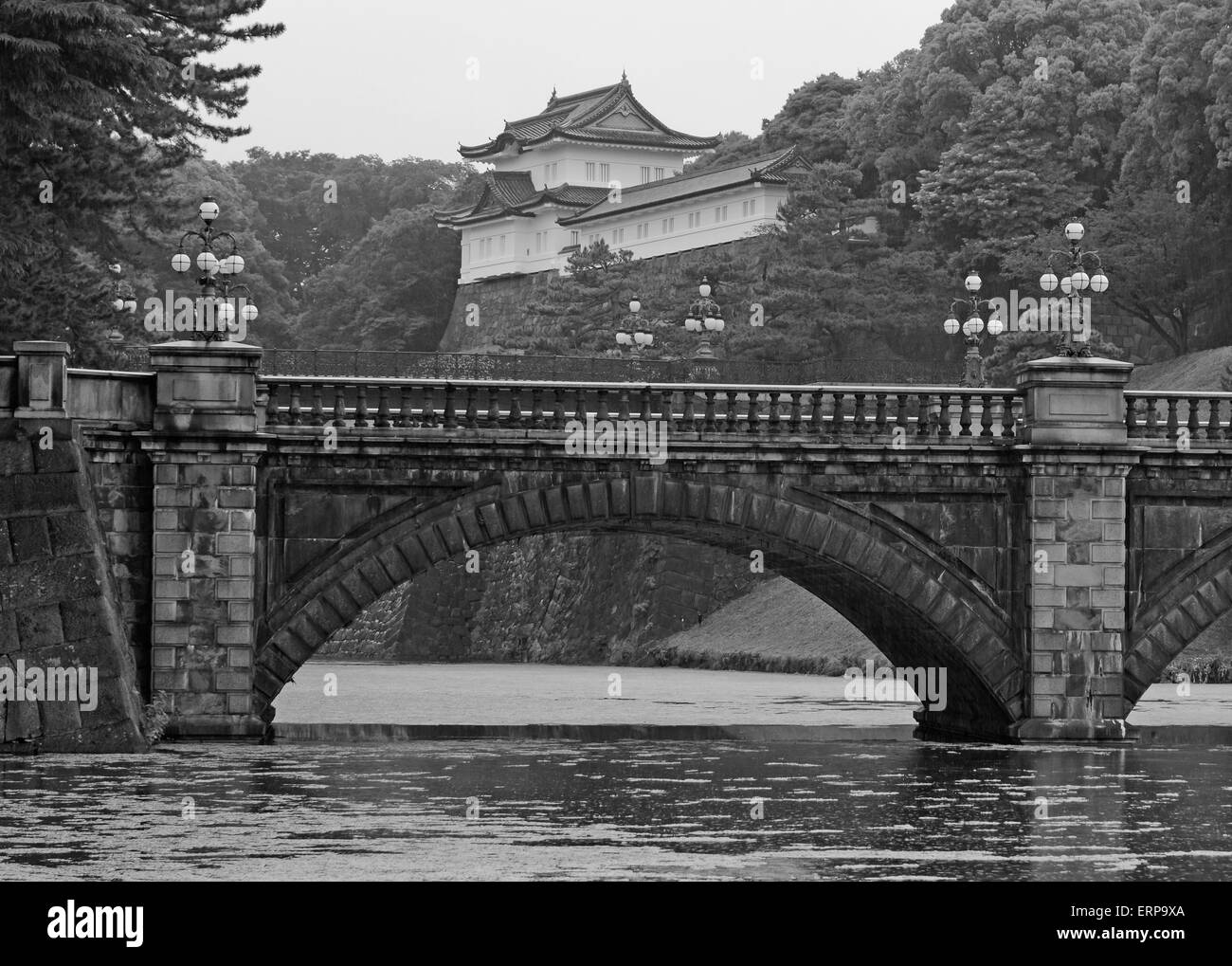 Imperial Palace und Burggraben, Heimat des Kaisers von Japan, Tokio Stockfoto