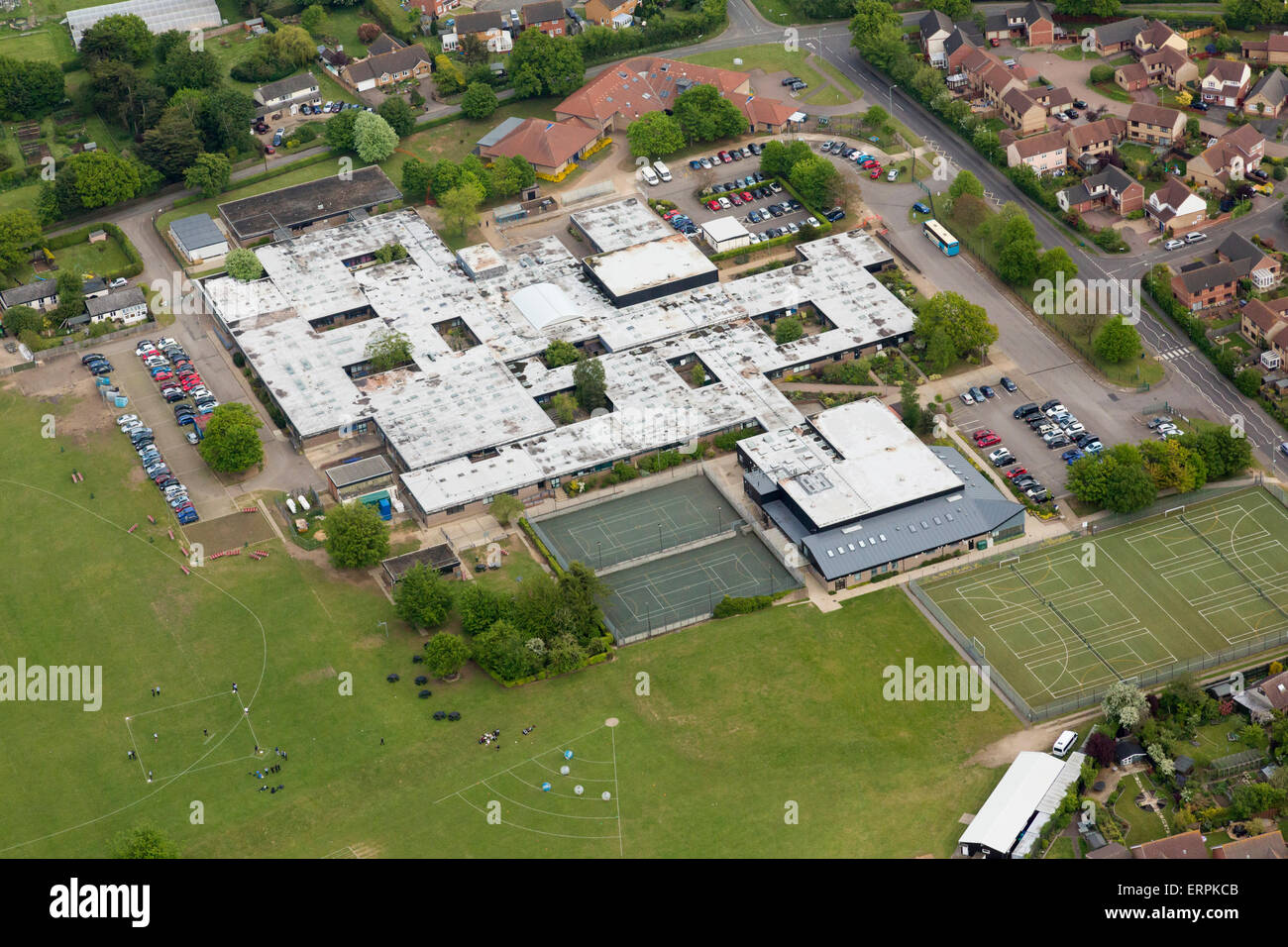 Thurston Community College in Thurston, Bury St Edmunds, Suffolk, UK Stockfoto