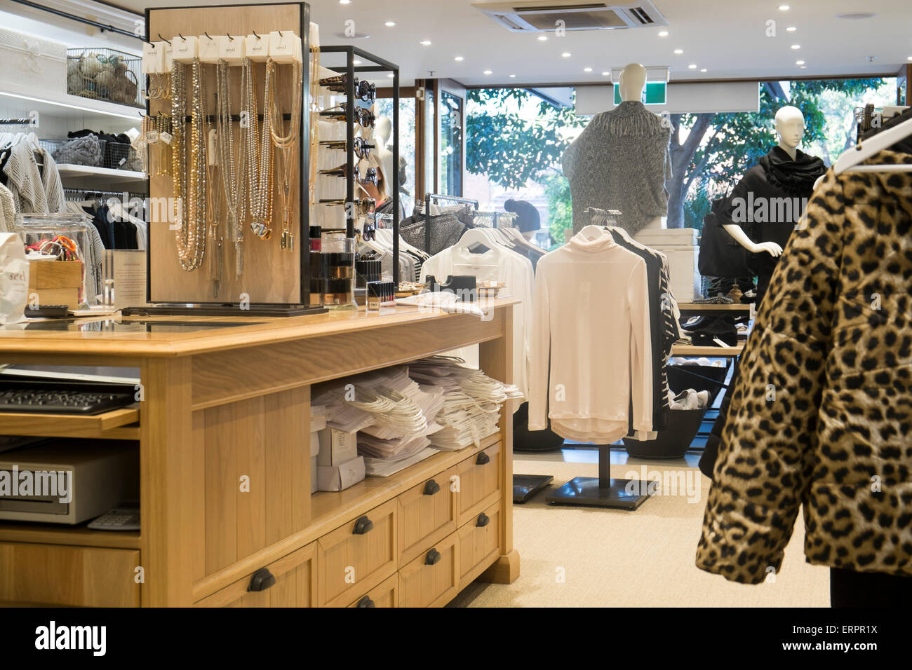 Samen, ein Damen Damenbekleidung Fashion-Store in Sydney, Australien Stockfoto