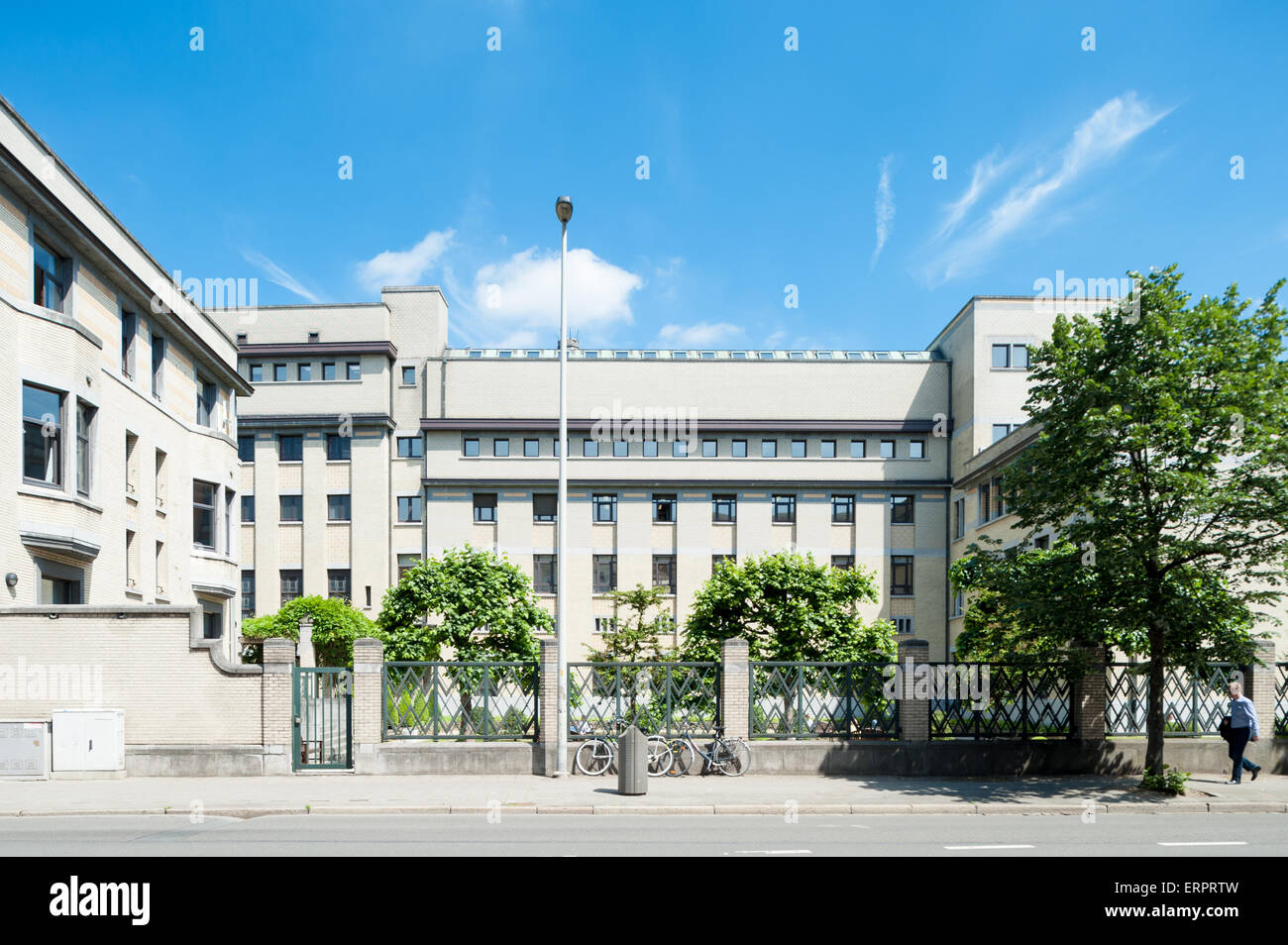 Belgien, Antwerpen, tropische Institut Kronenburgstraat Stockfoto