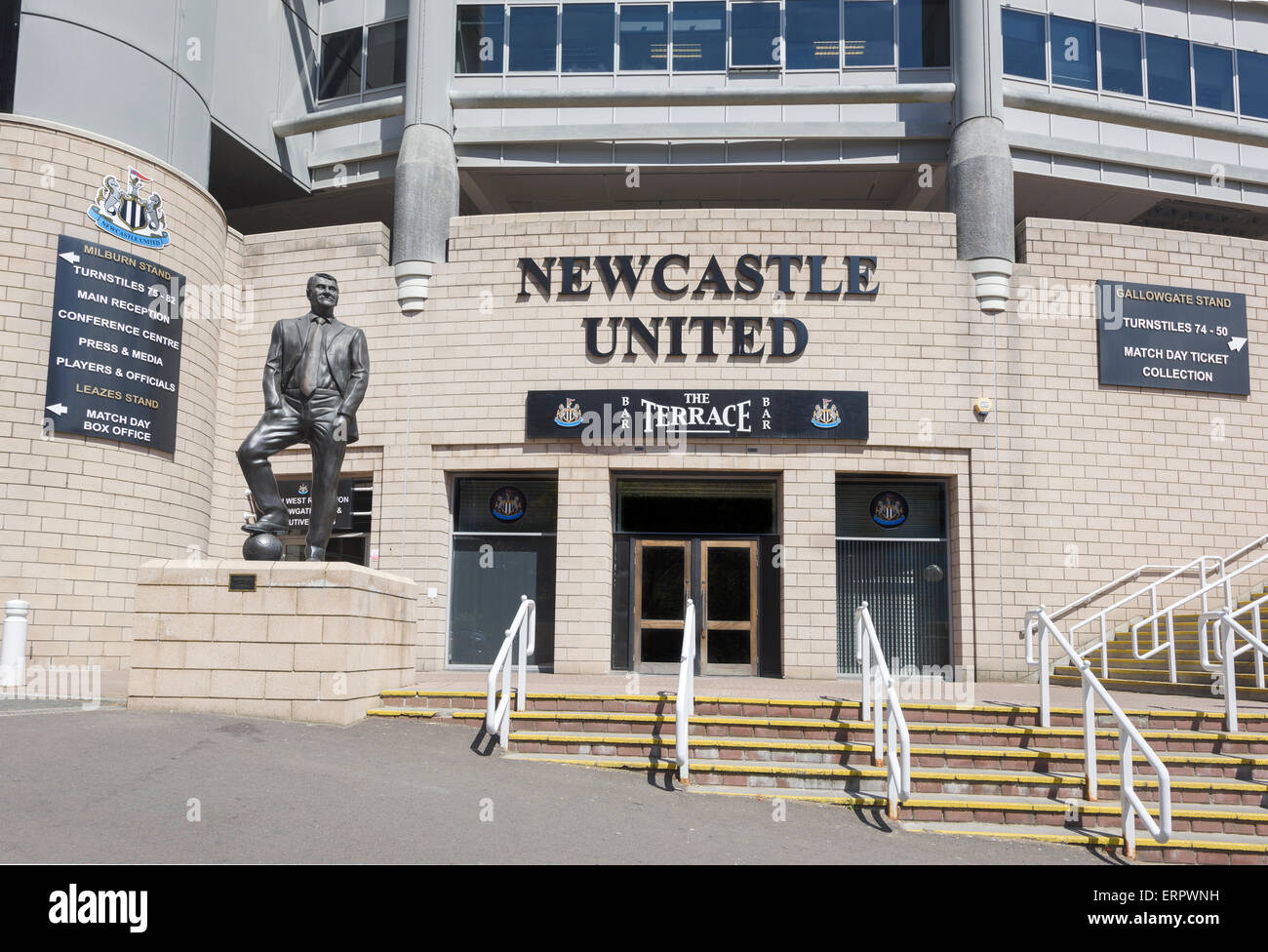 St James Park Newcastle Upon Tyne Stockfoto
