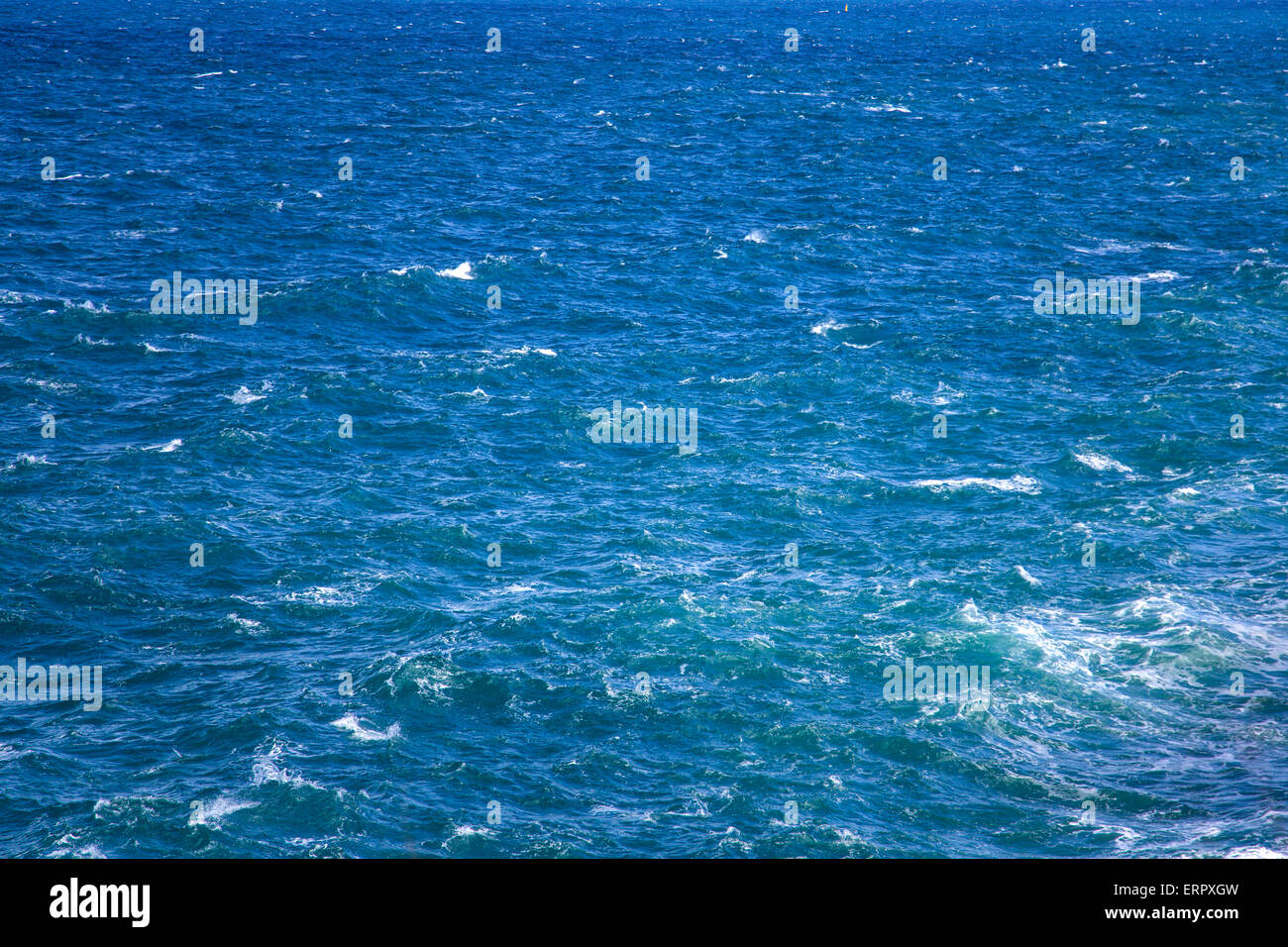 Detail der Meeresoberfläche Wasser Stockfoto