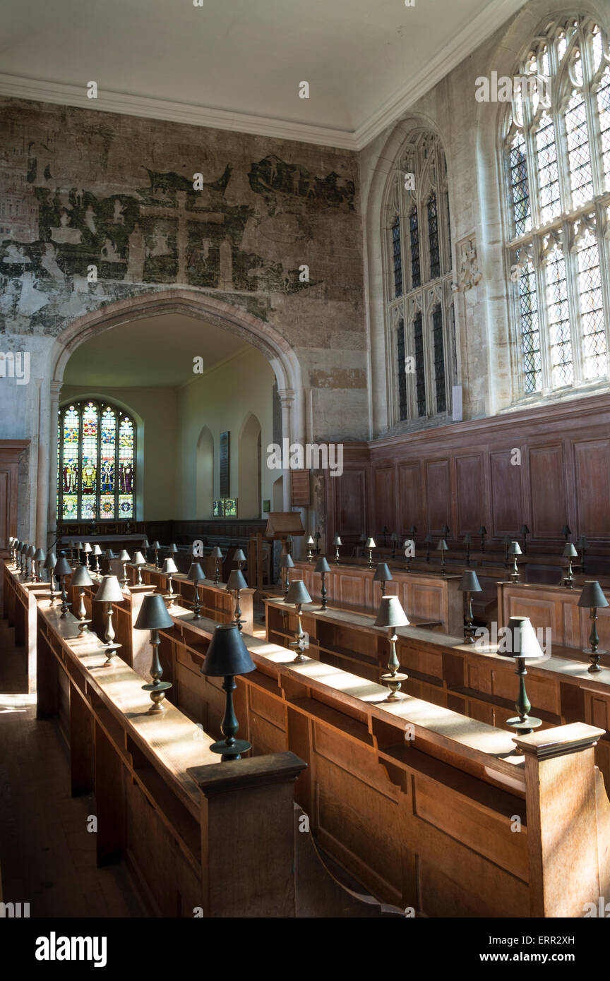 Die Gilde Kapelle Interieur, Stratford Warwickshire, England UK Stockfoto