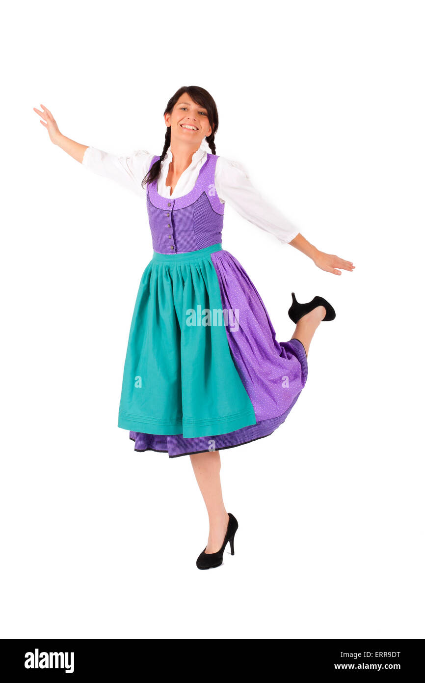 Bayerische tracht tanzen Ausgeschnittene Stockfotos und -bilder - Alamy