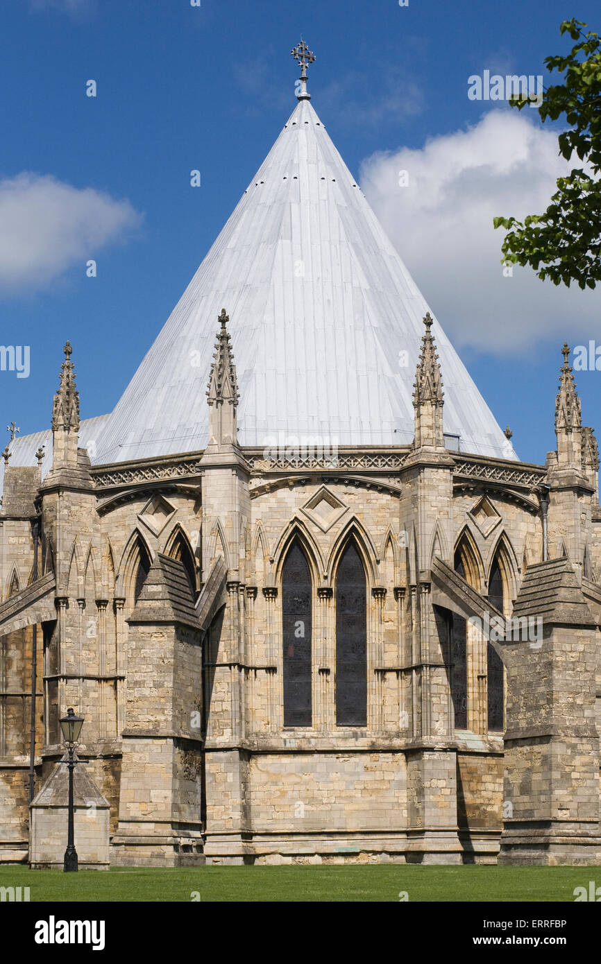 Kapitelsaal, Lincoln Kathedrale, UK Stockfoto