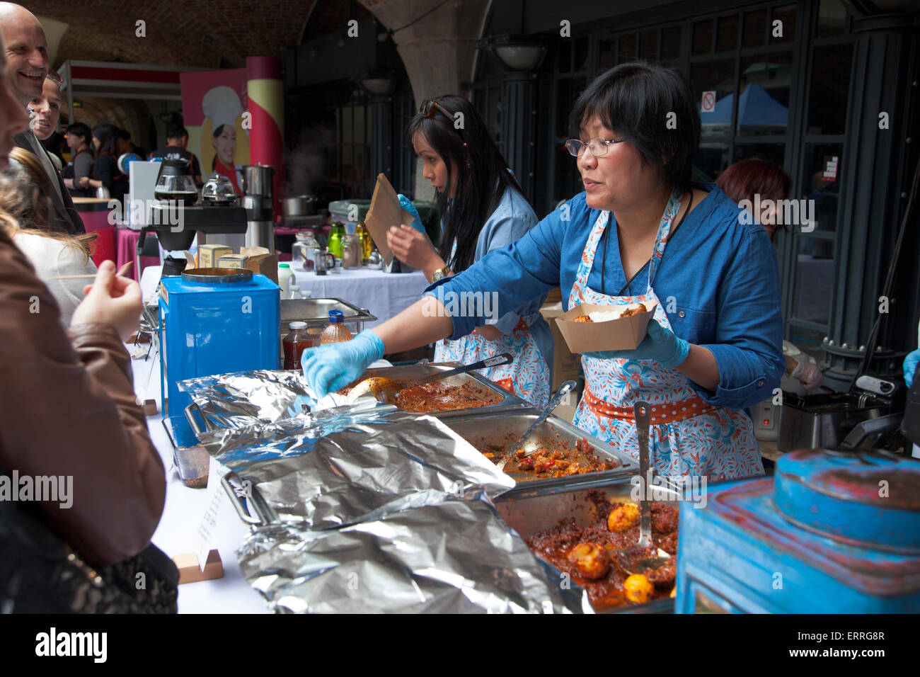 16. Mai 2015 - FestivalAsia im Tabak Docks, London - ein fest, asiatischen Kulturen, Kunst und Küche Stockfoto