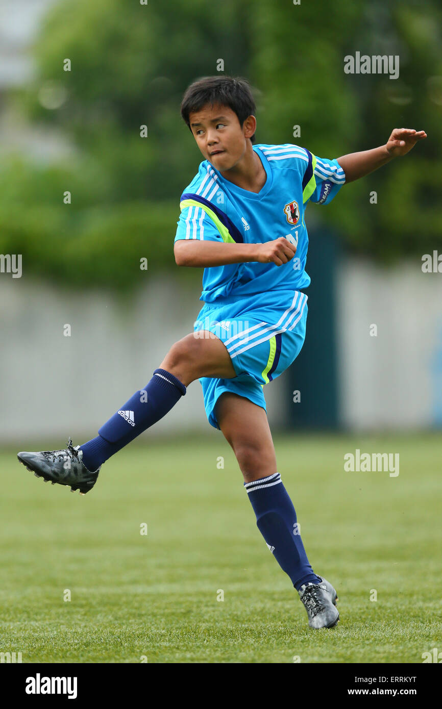 Tokio, Japan. 7. Juni 2015. Takefusa Kubo (JPN) Fußball U15 Japan