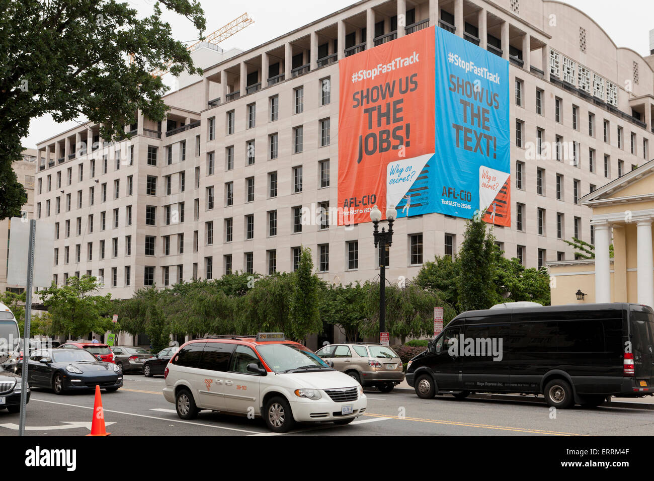 AFL-CIO Sitz - Washington, DC USA Stockfoto