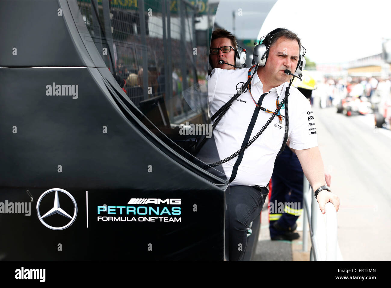 Montreal, Quebec, Kanada. 7. Juni 2015. Motorsport: FIA Formula One World Championship 2015, Grand Prix von Kanada, Ron Meadows (GBR, Mercedes AMG Petronas F1 Team), Credit: Dpa picture-Alliance/Alamy Live News Stockfoto
