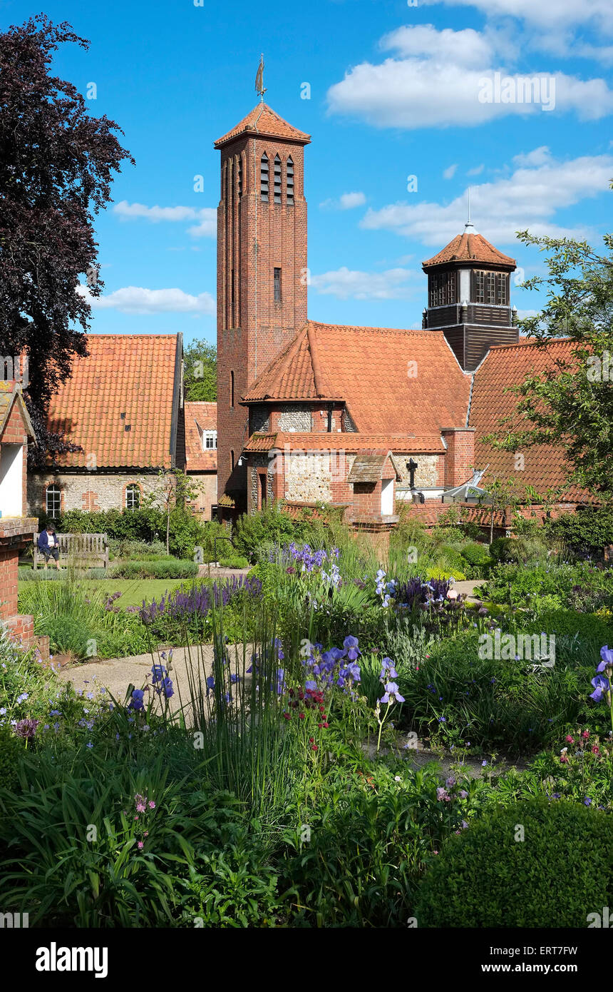 Little walsingham Garden, norfolk, england Stockfoto