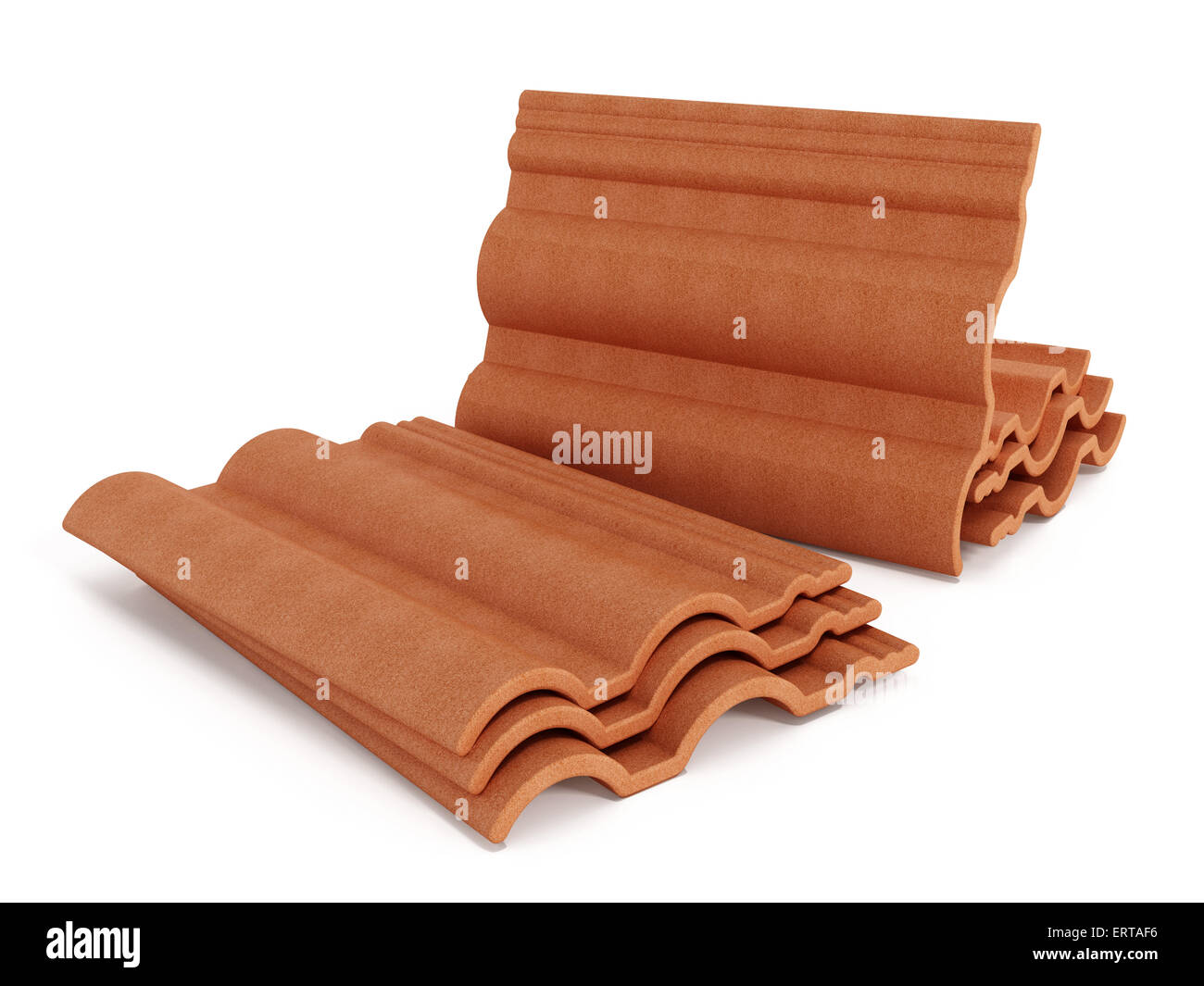 Dachziegel Stockfoto