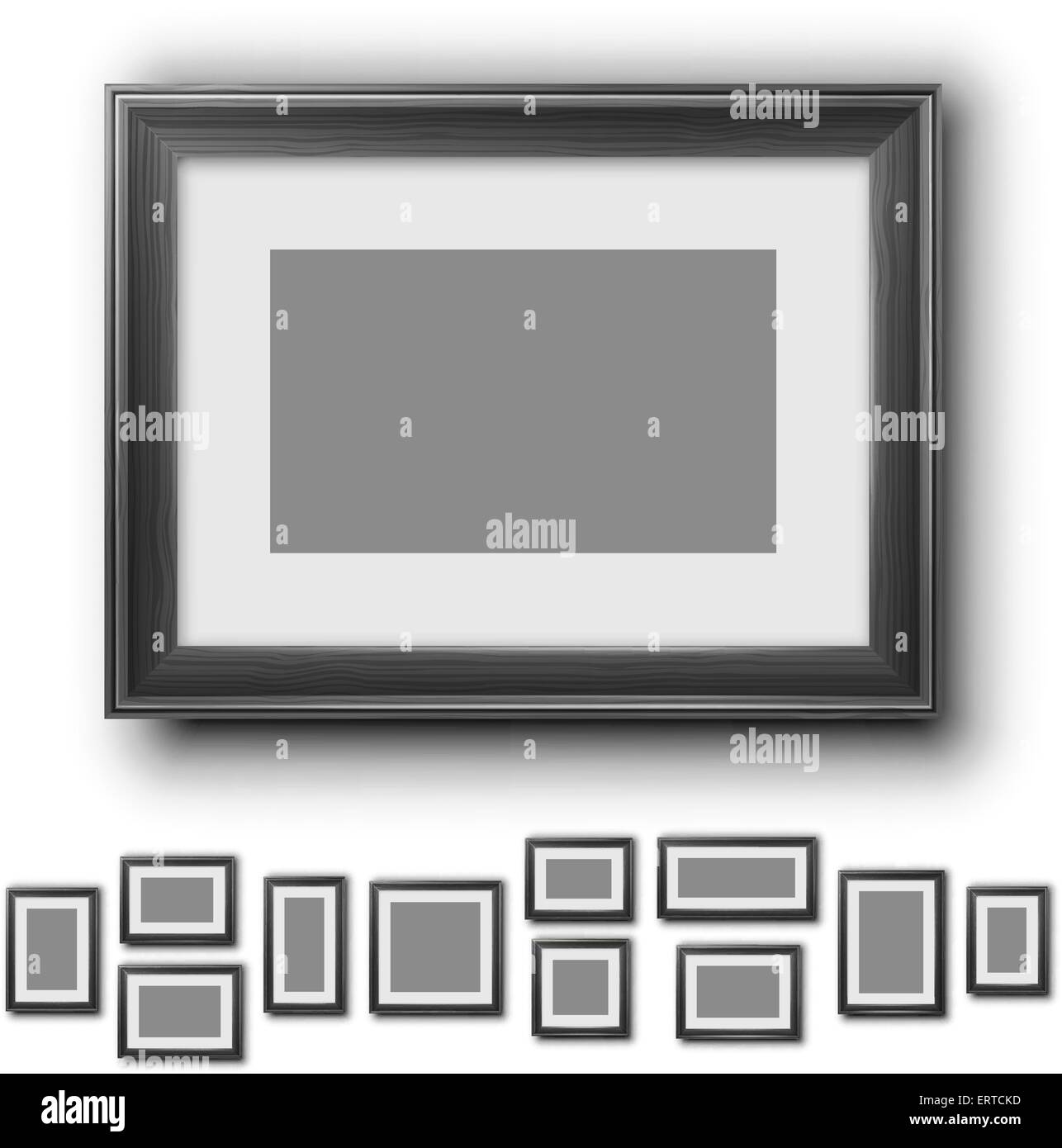 Rahmen-set Stock Vektor