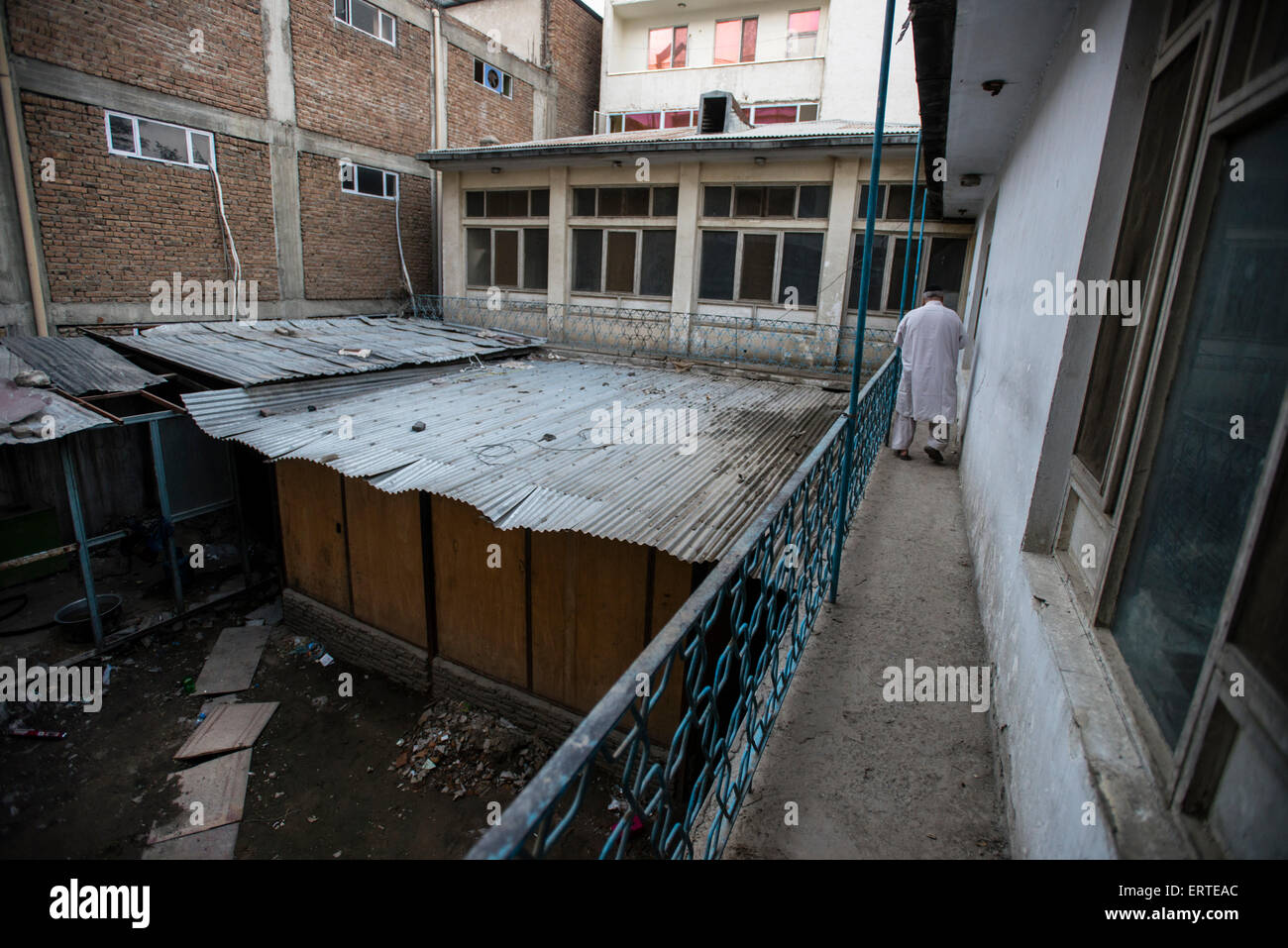 Zabolon Simantov, die letzten afghanischen Juden leben in Kabul, Afghanistan Stockfoto