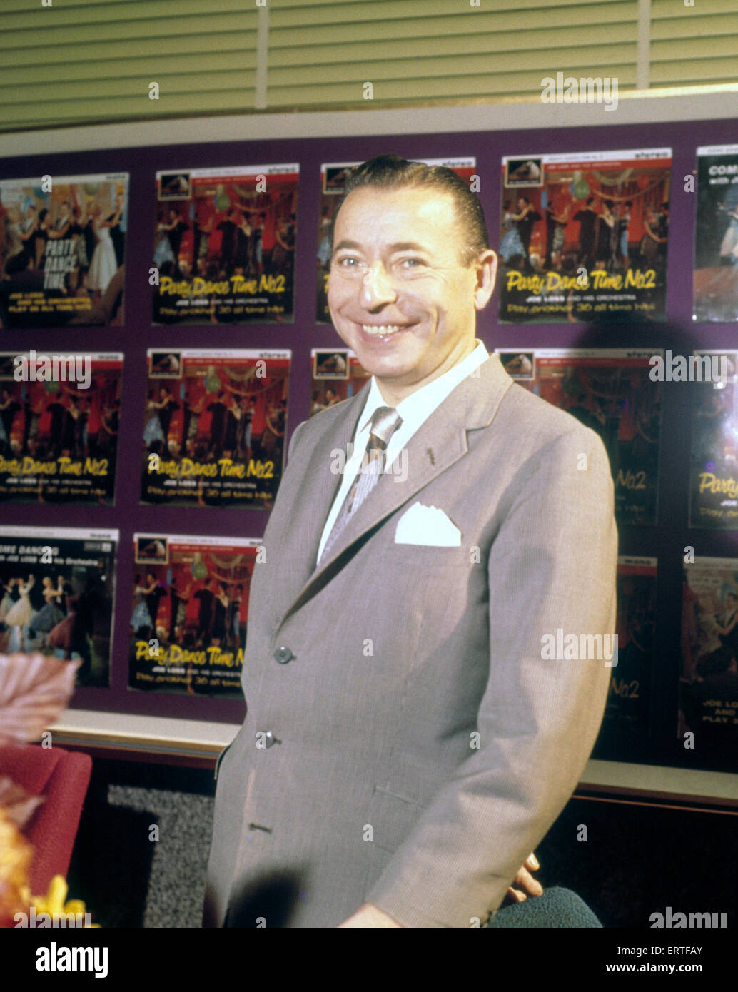 JOE LOSS (1909-1990) Englisch tanzen Bandleader ca. 1966 Stockfoto