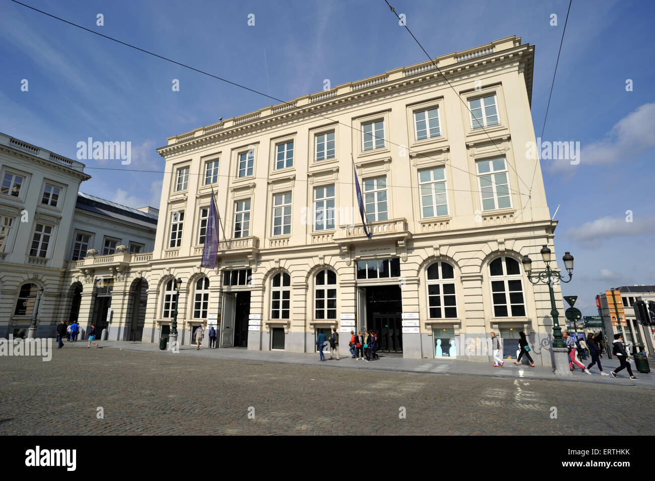 Belgien, Brüssel, Magritte Museum Stockfoto
