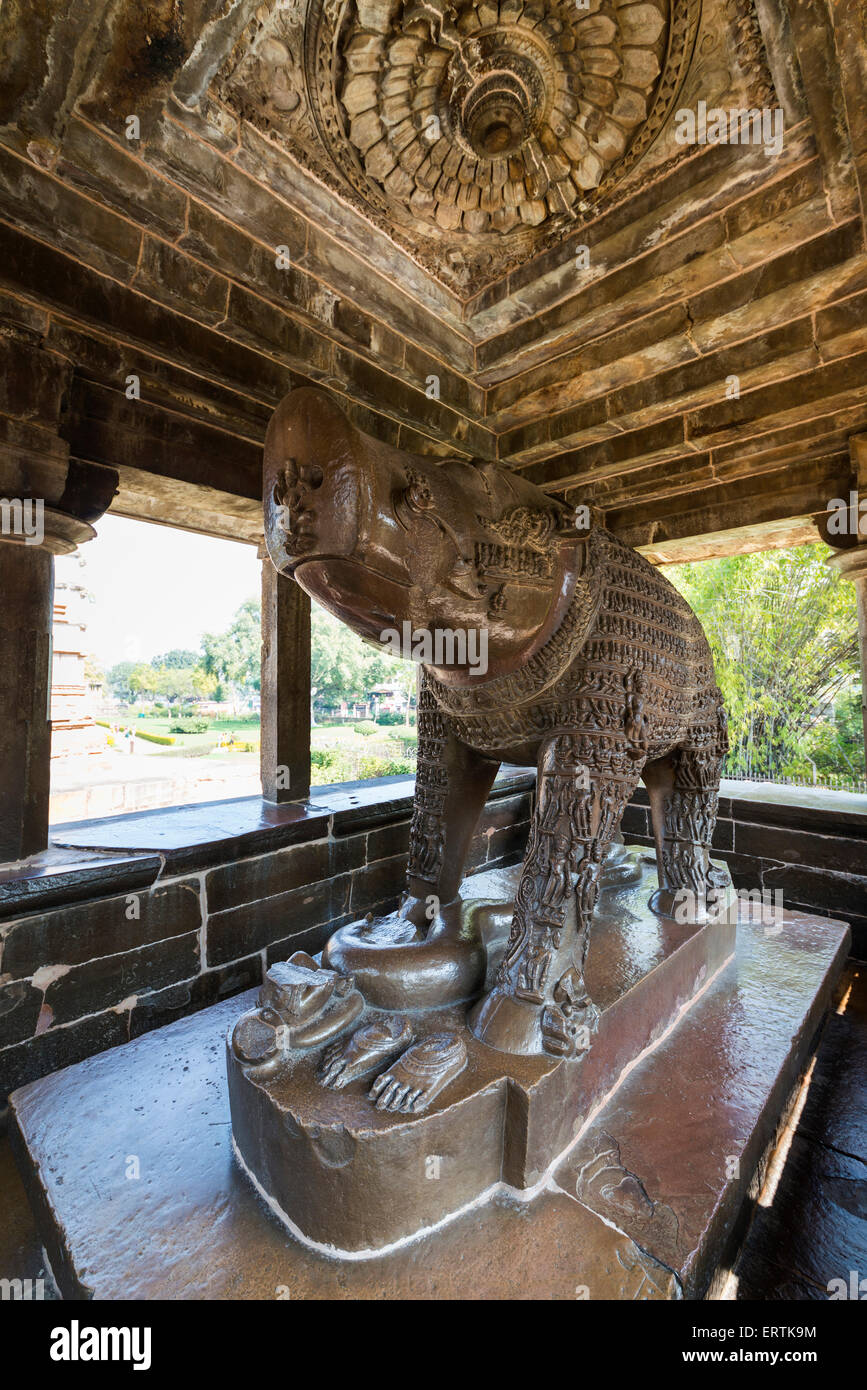 Die Varaha-Tempel, ein Wildschwein Inkarnation von Lord Vishnu, Khajuraho, Madhya Pradesh, Indien Stockfoto