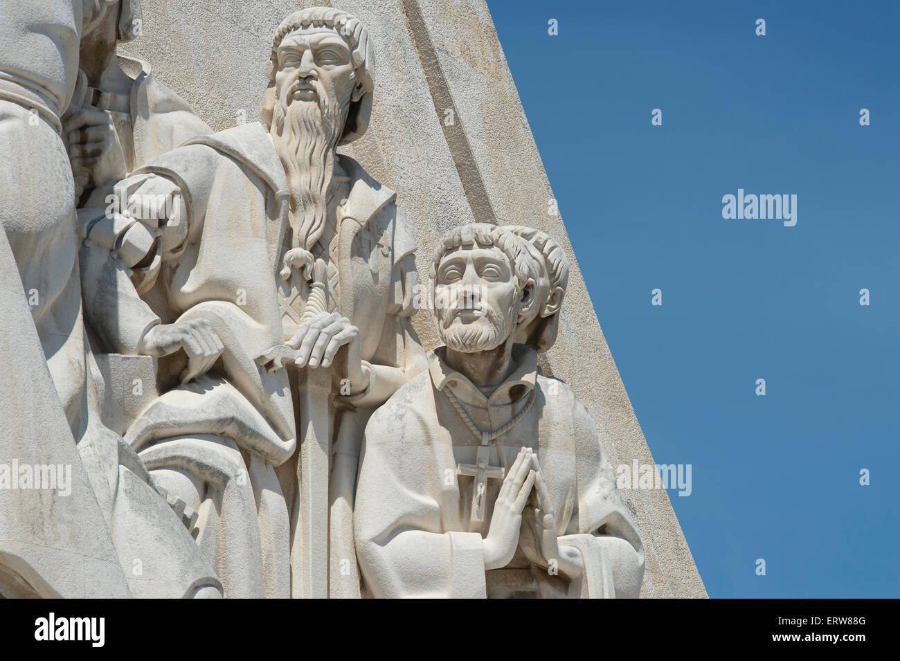Padrão Dos Descobrimentos, Seefahrt-Gedenkstätte, Alter der Entdeckung, Belem am Fluss Tejo, Lissabon, Portugal Stockfoto