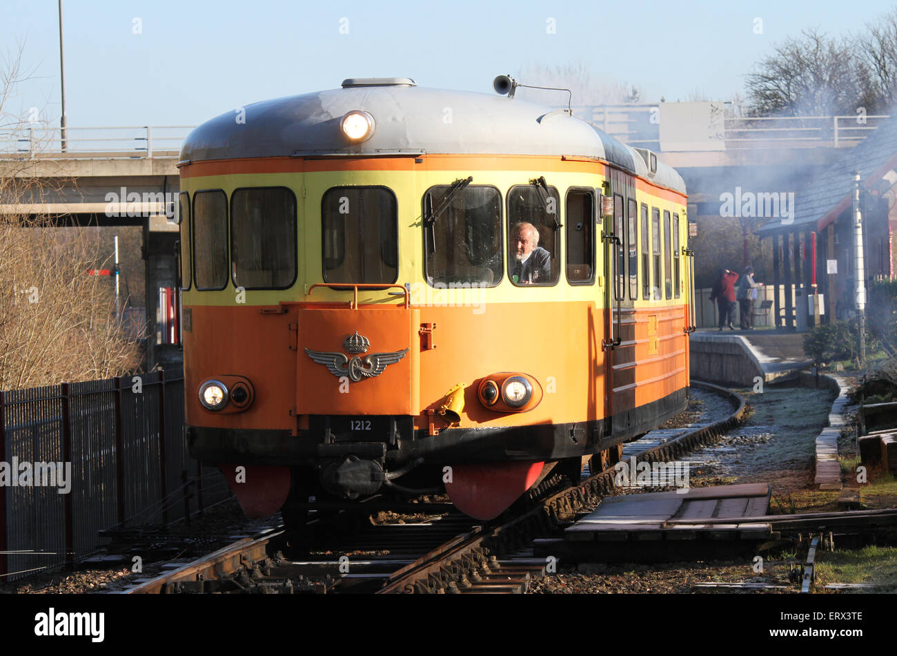 Schwedische Waggon Stockfoto