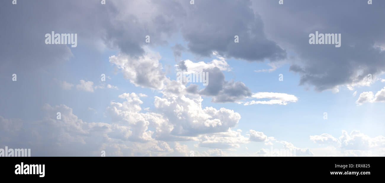 Wolken vor Regen Stockfoto