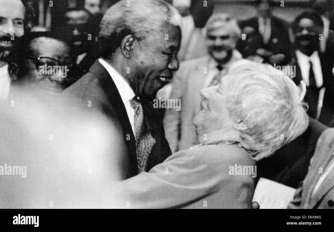 Wie Lange War Nelson Mandela Im Gefängnis www.alamy.de