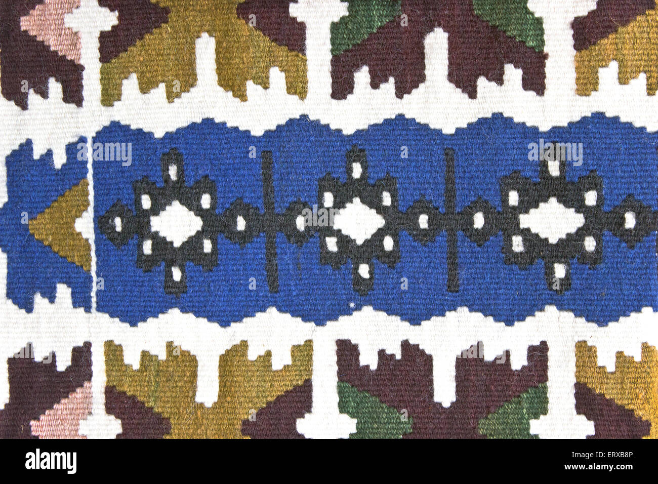 Arabische Teppich Textur als Hintergrund Stockfoto