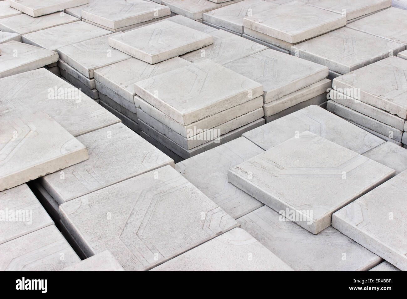 Weiße Granitplatten für Verkauf Stockfoto