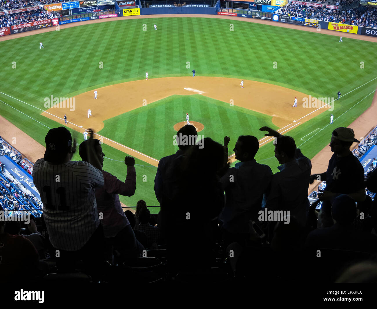 Yankee Stadium, Bronx, NewYork Stockfoto