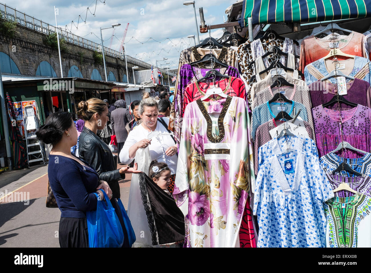 Shepherds Bush Market, London, Vereinigtes Königreich Stockfoto