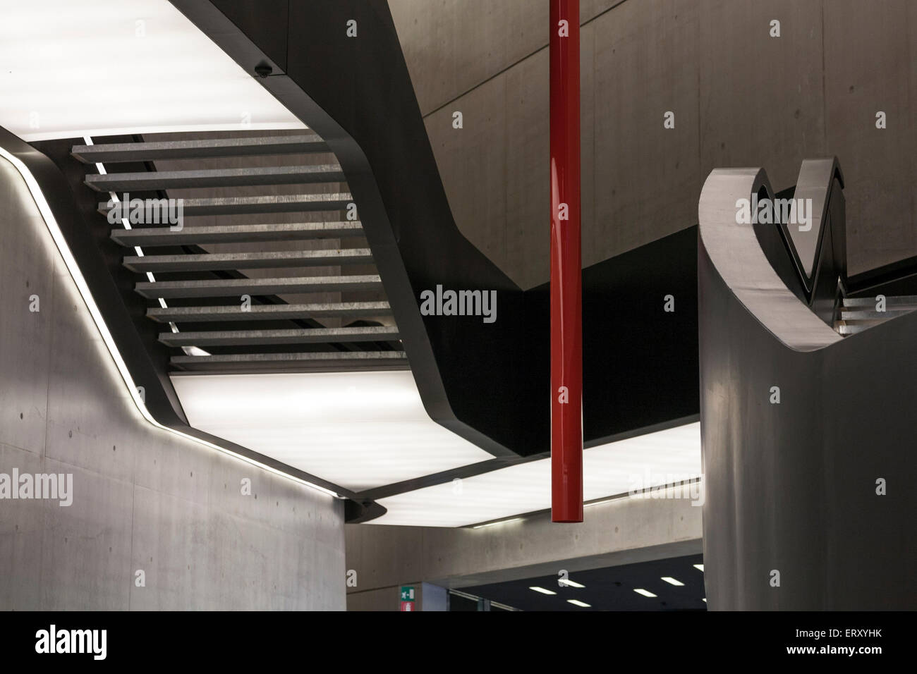 MAXXI Museum, Rom, Italien Stockfoto