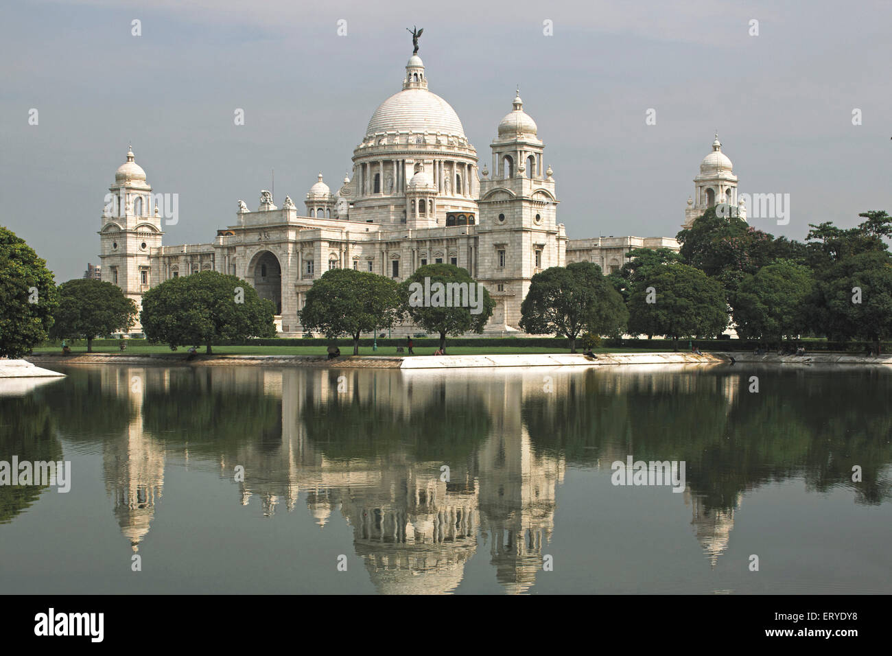 Victoria Memorial Hall; Kalkutta Calcutta; Westbengalen; Indien Stockfoto