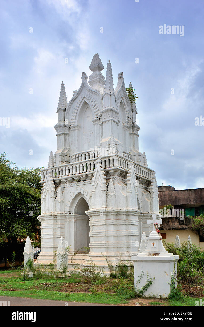 Alte Kirche; Chandor in der Nähe von Margaon; Süd-Goa; Goa; Indien Stockfoto