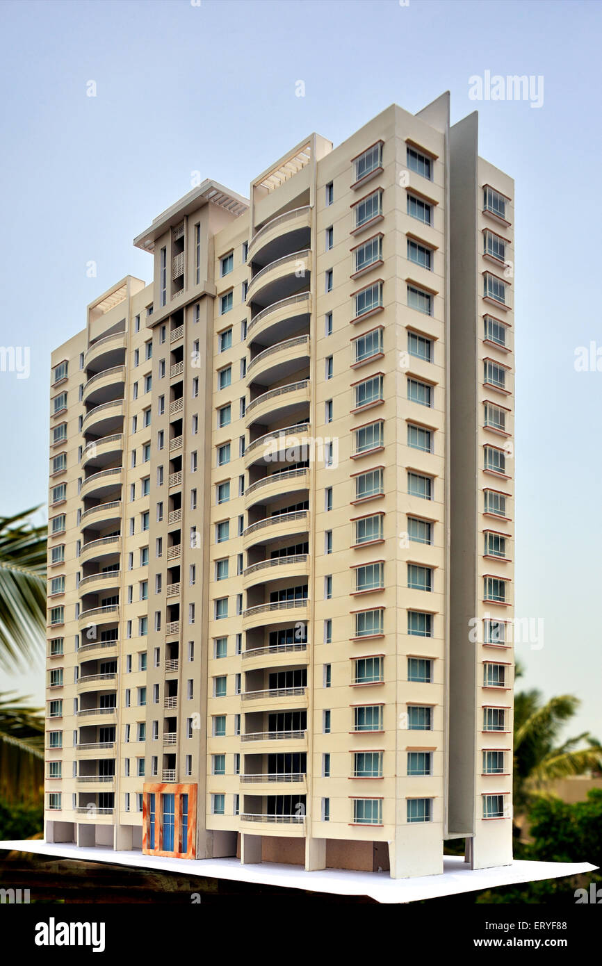 Architekturmodell Modellbau Modellmaßstab Modell Stockfoto