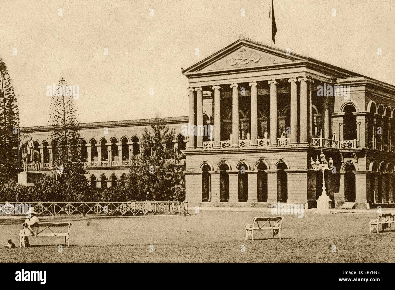 Old Mysore Government Office jetzt High Court Bangalore Karnataka Indien alte Vintage 1900er Jahre Bild Stockfoto