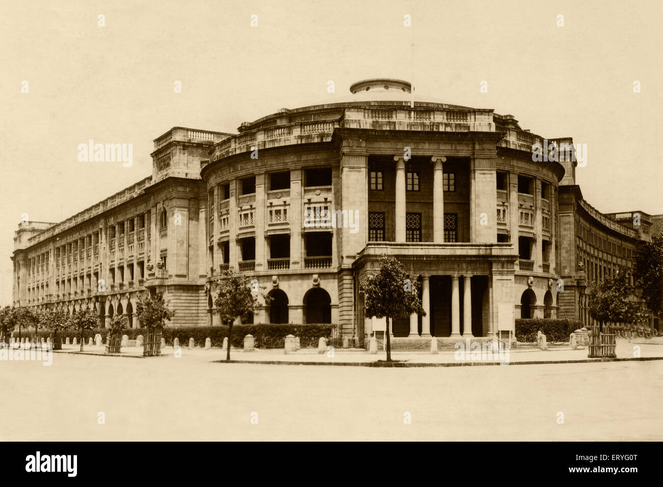Cowasji Jehangir Hall jetzt NGMA, CJ Hall, Alter Jahrgang 1900s Bild, Bombay, Mumbai, Maharashtra, Indien, Asien Stockfoto