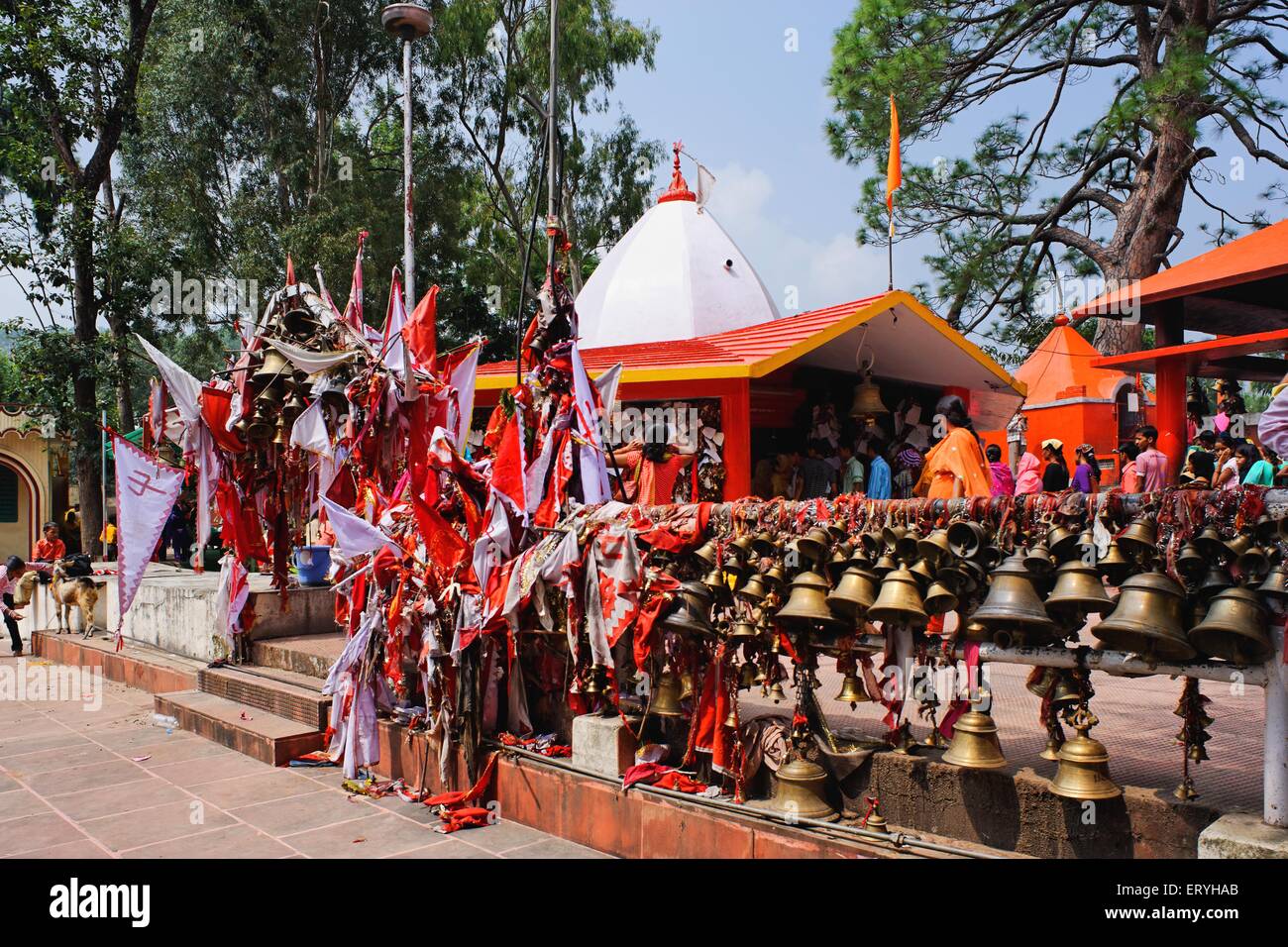 Golo Devta oder chital Tempel; Almora; Uttaranchal Uttarakhand; Indien Stockfoto