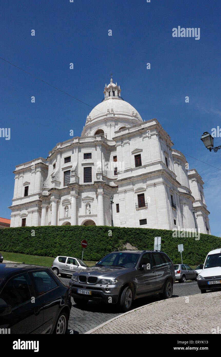 Panteao Nacional de Santa Engracia in Lissabon Stockfoto