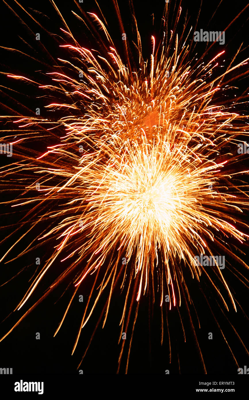 Feuerwerk, Diwali Festival, Deepavali Festivals, Dipawali, Divali, Indien, Asien Stockfoto