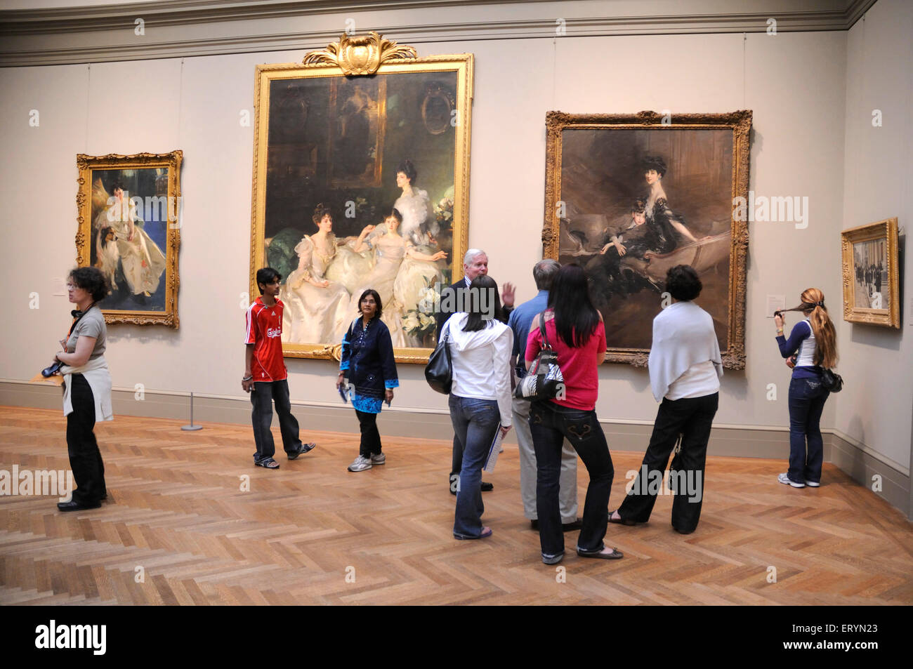 Das Met , das Metropolitan Museum of Art , größte Kunstmuseen , New York , USA , Vereinigte Staaten von Amerika Stockfoto