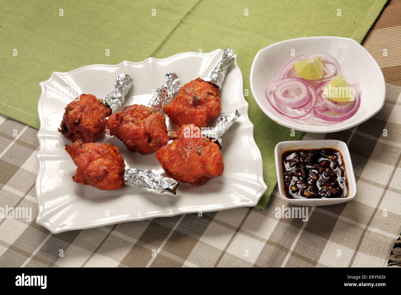 Nicht vegetarisch Huhn Lutscher Indien Asien PR #743AH Stockfoto