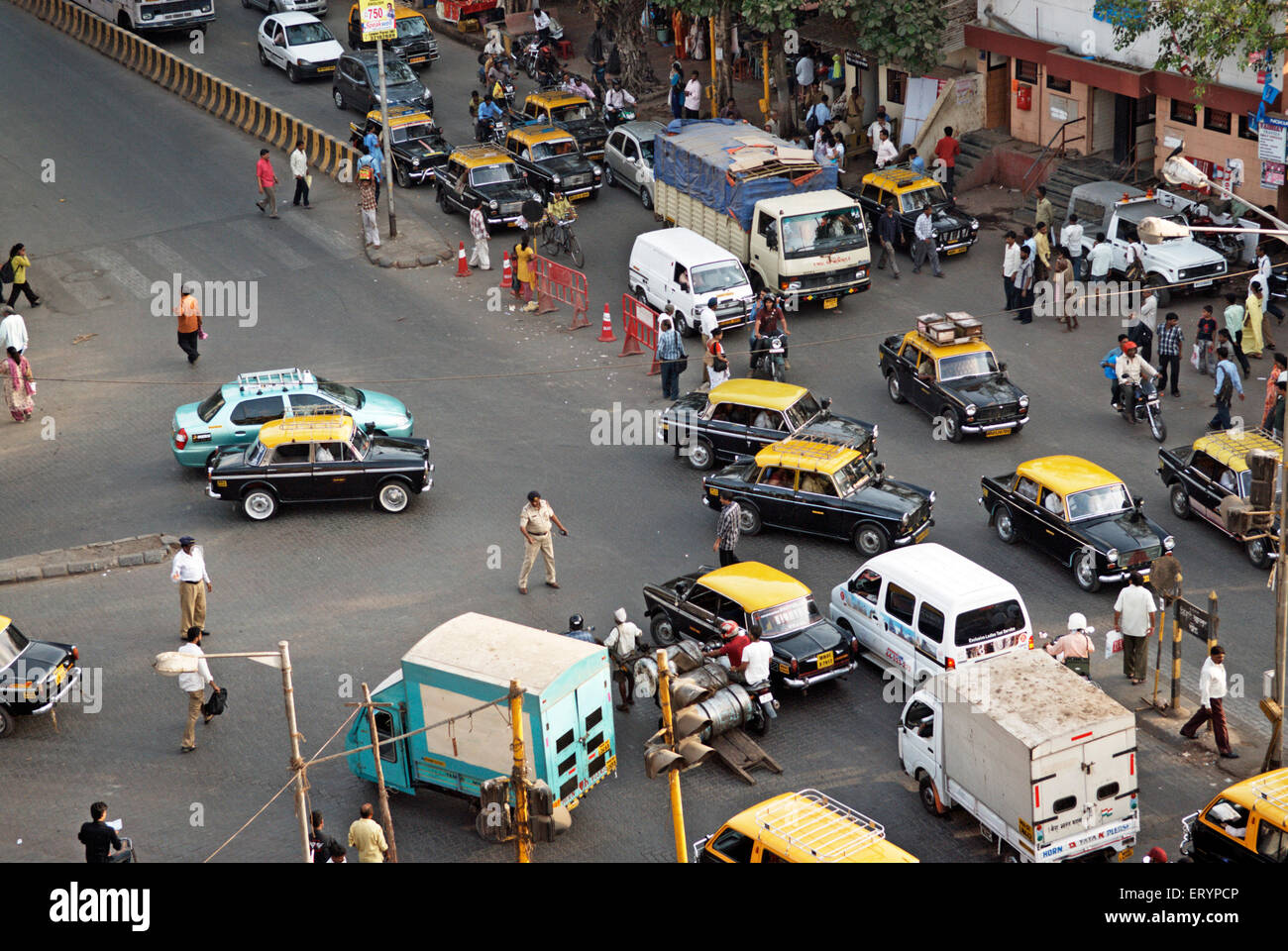 Verkehr, Bombay, Mumbai, Maharashtra, Indien, Asien Stockfoto