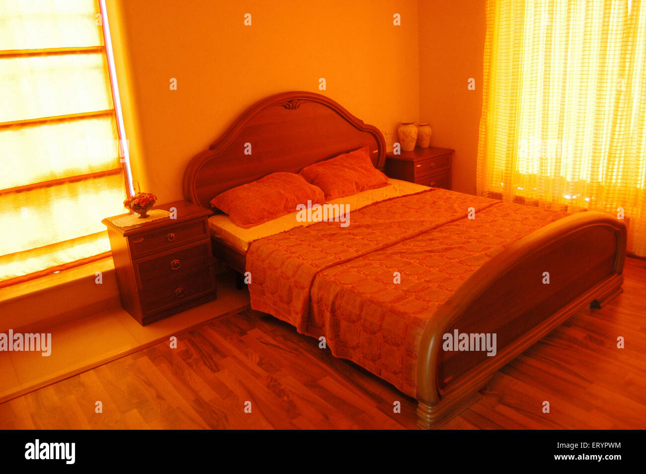 Schlafzimmer, Stockfoto